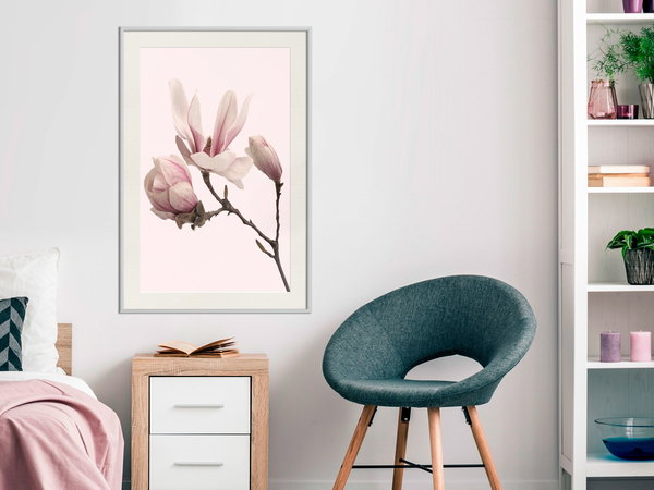 Poster 'Blooming Magnolias II'