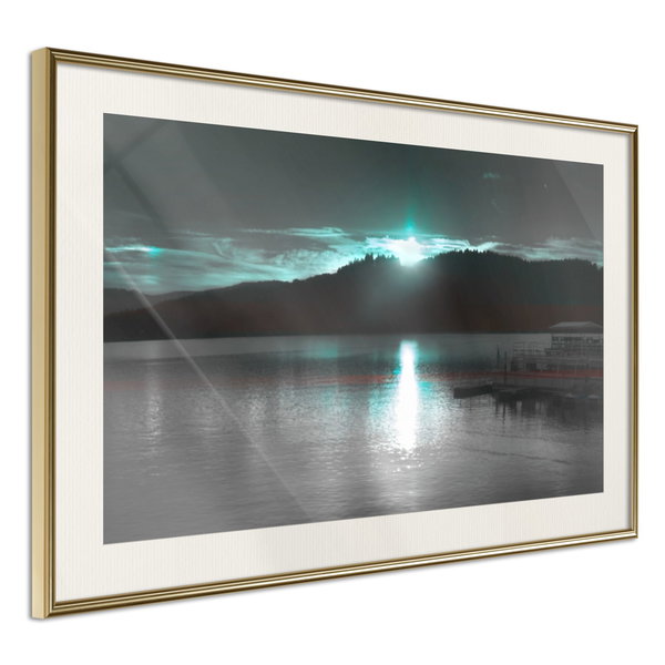 Poster 'Aurora at the Horizon'