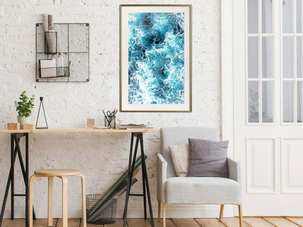 Poster 'Sea Foam'