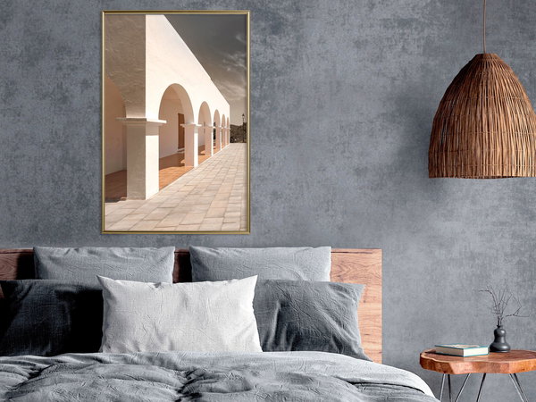 Poster 'Sunny Colonnade'