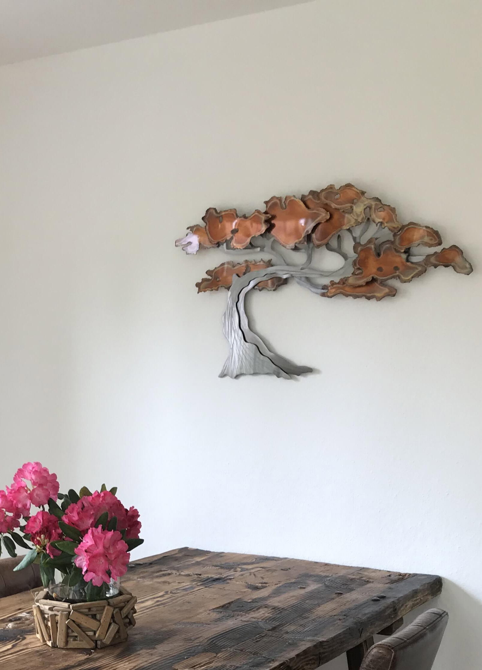 Wanddeko Metall 'Rejuvenated' 107x61x5cm