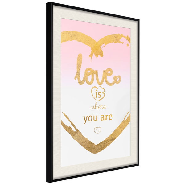 Poster 'Love Is Where You Are'