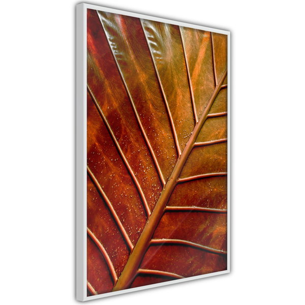 Poster 'Bronze Leaf'