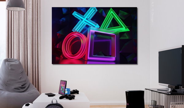 Impression sur toile 'Time to Fight Wide'