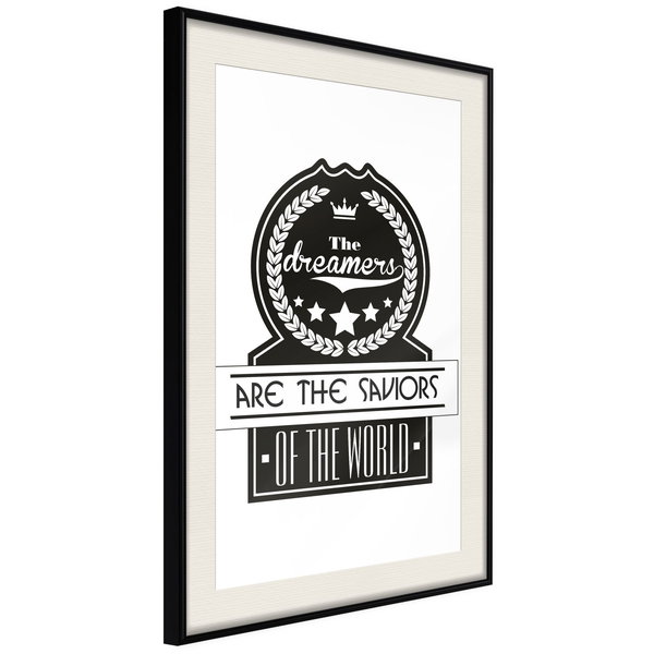 Poster 'The Dreamers Are the Saviors of the World'
