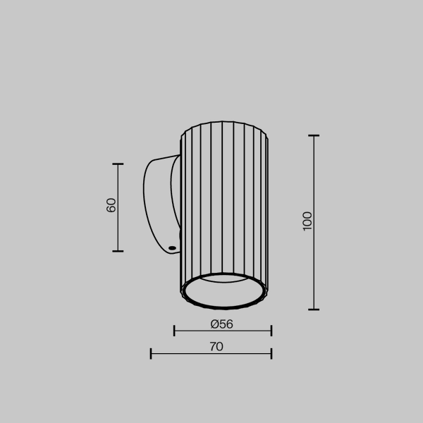 Wall Light 'Calipso 1'