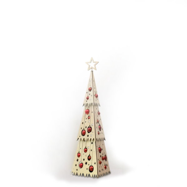 Albero di Natale in legno 'Festive 3 Unit'