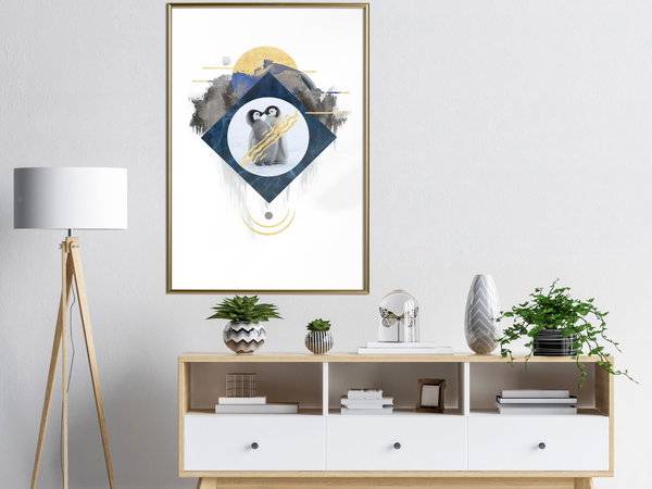 Poster 'Penguin Couple'