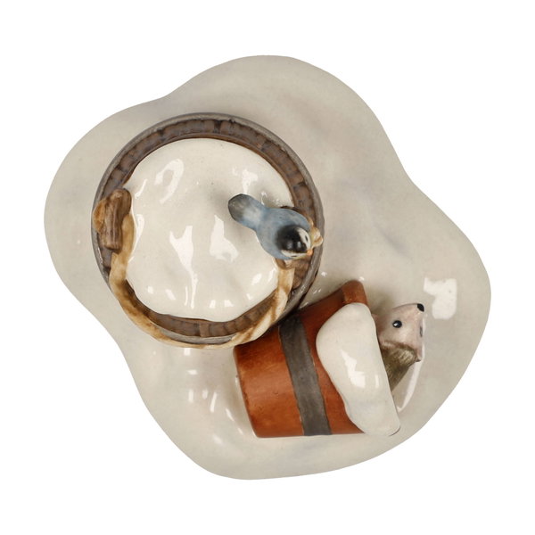 Porzellan Figur 'Kleines Versteck' von Goebel 6x5,5x7cm