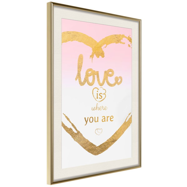 Poster 'Love Is Where You Are'