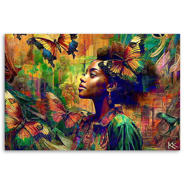 Kunstdruck auf Leinwand 'Metamorphosis of Strength 2'