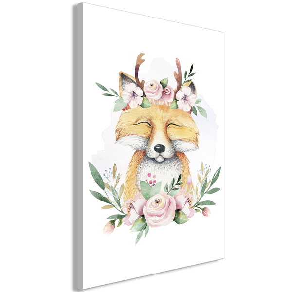 Impression sur toile 'Fox Cleofas Vertical'