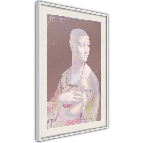 Poster 'Pastel Lady'