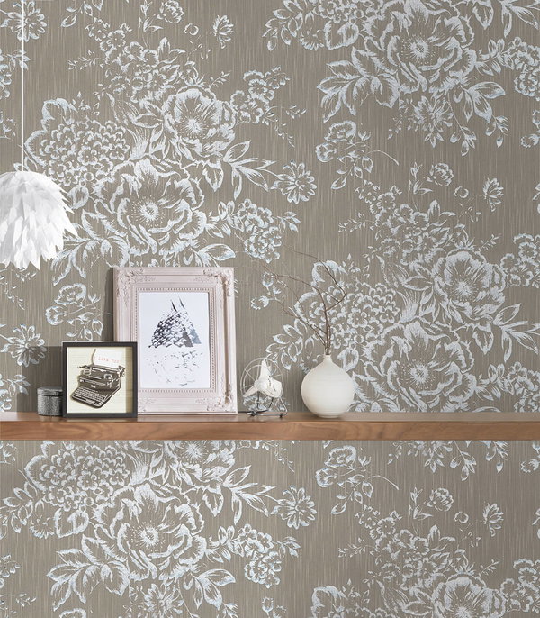 Tapete 'Metallic Silk 4' 53x1005cm