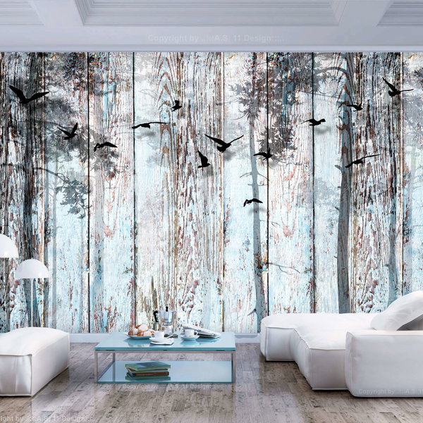 Selbstklebende Tapete 'Forest Freedom'