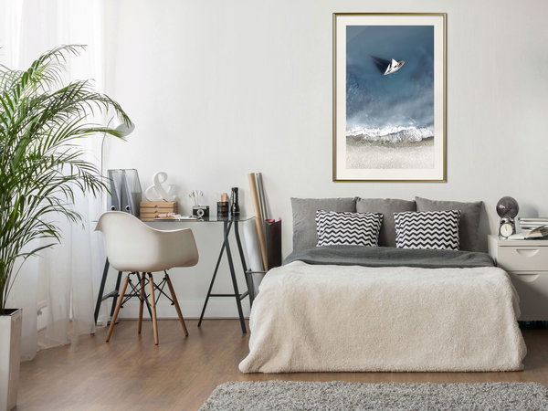Poster 'Yacht at Sea'
