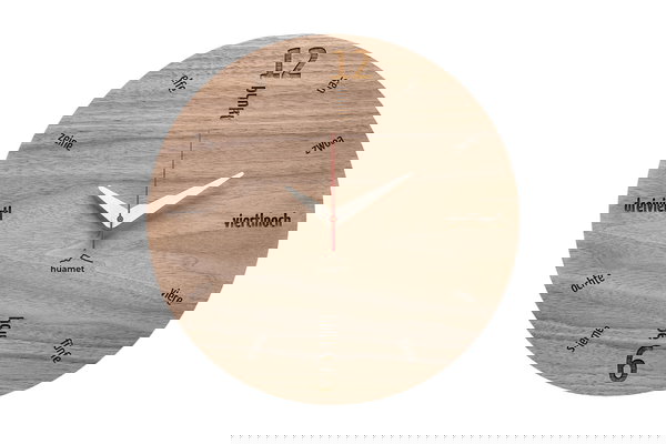 Blikvanger van echt hout