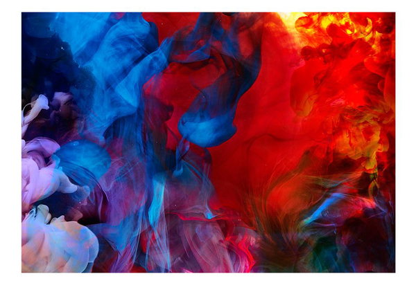 Tapete 'Colored flames'