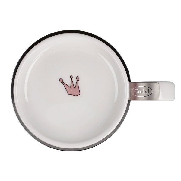 Goebel Teetasse mit Sieb und Deckel 'Gar Nix'
