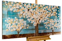 Χειροποίητη ζωγραφική 'Blue Melancholy' 140x70cm | με πιστοποιητικό γνησιότητας