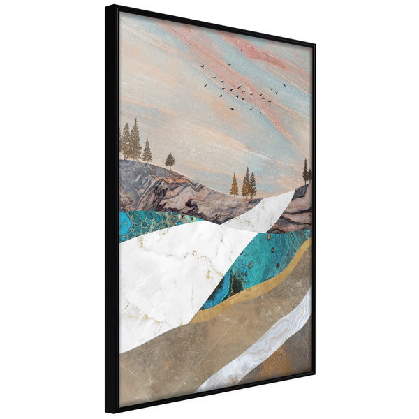 Poster 'Painted Landscape'