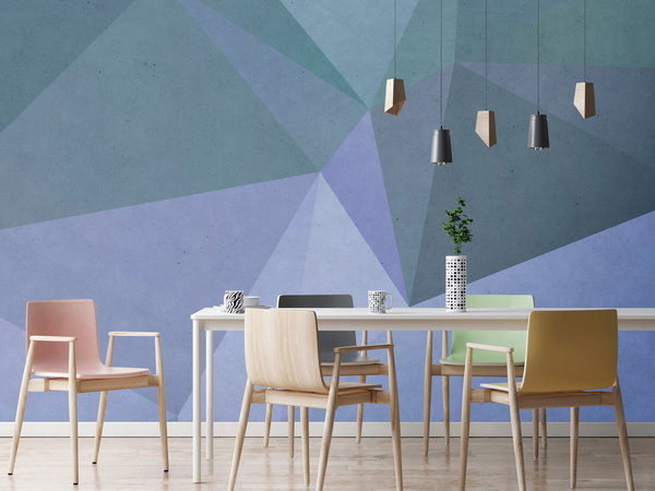 Tapete 'Polygonal 3' 400x270cm