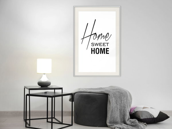 Poster 'Black and White: Home Sweet Home'