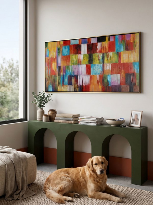 Handpainted Painting 'Hommage to life' | incl. certificate of authenticity
