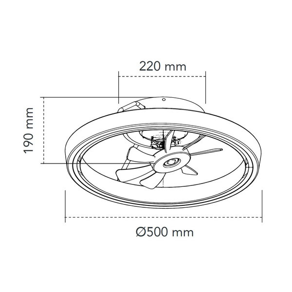 Deckenventilator 'Dinirot DC1'