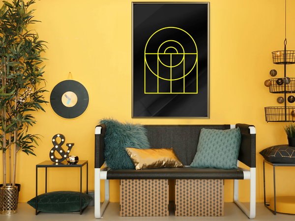 Poster 'Yellow Lines'