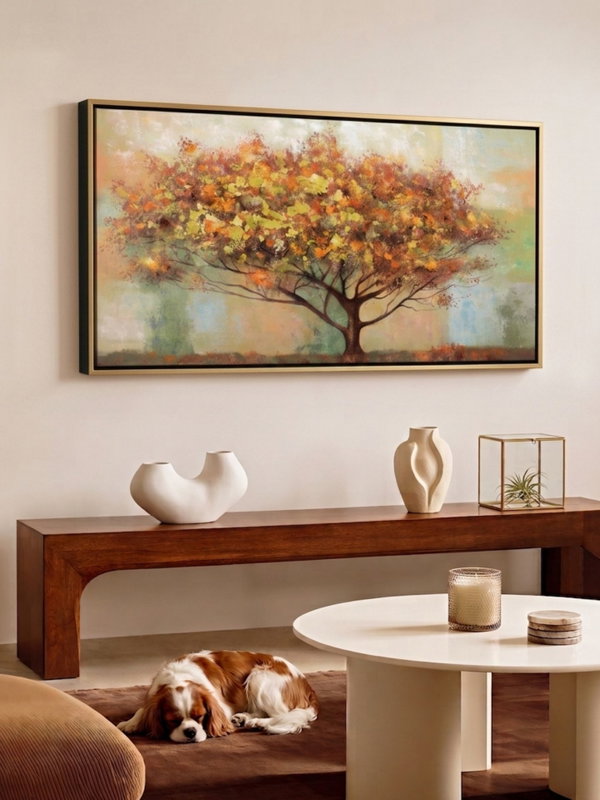Handpainted Painting 'No Man's Land' | incl. certificate of authenticity