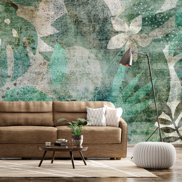 Self-adhesive wallpaper 'Floristic Mural'