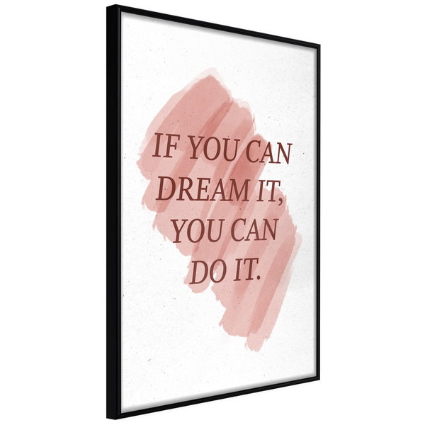 Poster 'You Can Do It'