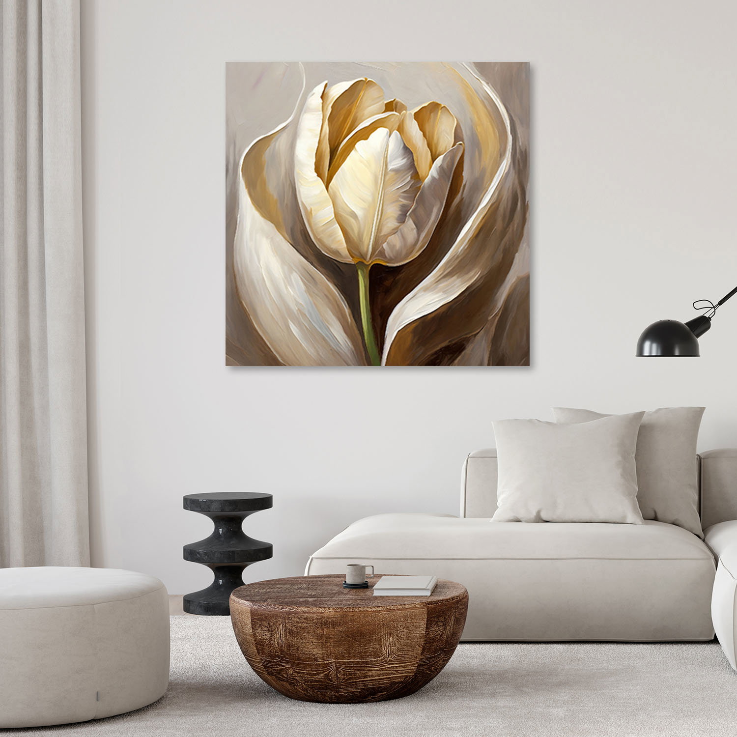 Canvas Poster 'Blooming Embrace 1'