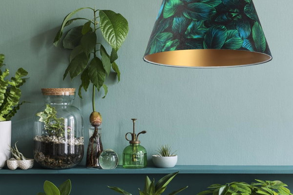 Suspension luminaire 'Big bell Elegant Vivid 1'