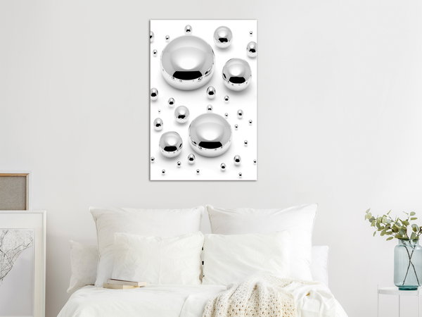 Kunstdruck auf Leinwand 'Enchanted in the Frost Vertical'