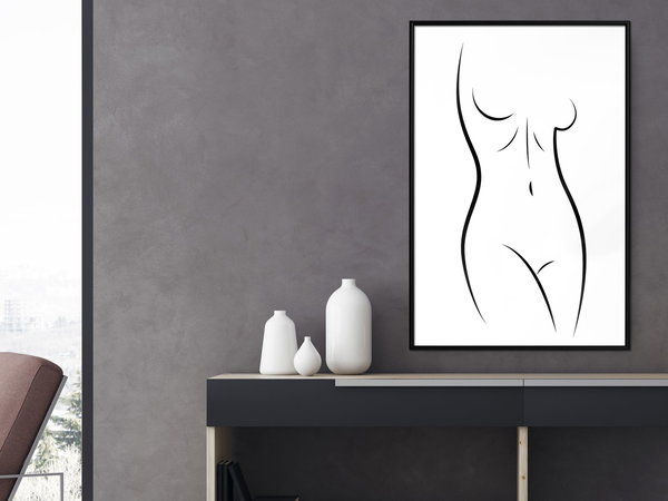 Poster 'Minimalist Nude'