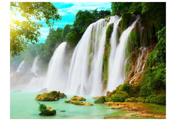Tapete 'Detian - Wasserfall (China)'