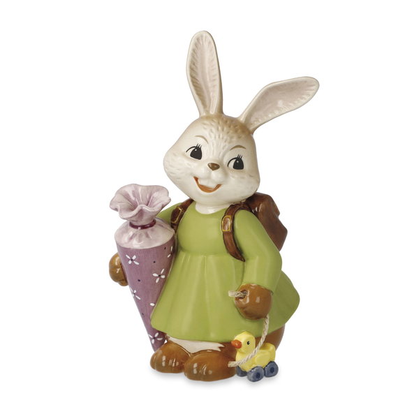 Porzellan Figur 'Erster Schultag' von Goebel 6,5x12x7,5cm