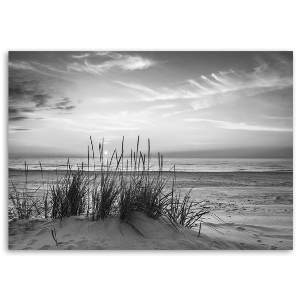 Kunstdruck auf Leinwand 'Gray Dawn'