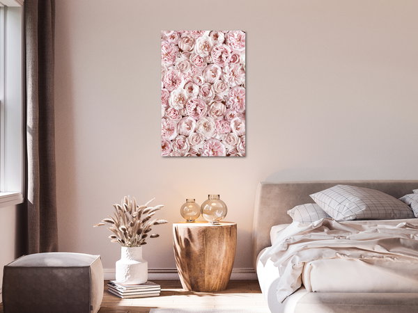 Kunstdruck auf Leinwand 'Flowers From the Garden Vertical'