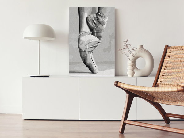 Malen nach Zahlen für Erwachsene 'Ballet Shoes'