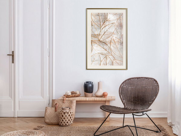 Poster 'Copper Leaves'