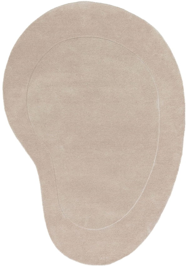 Design Wollteppich Shape Beige