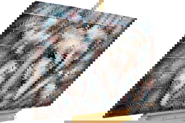 Arte contemporáneo producido a mano