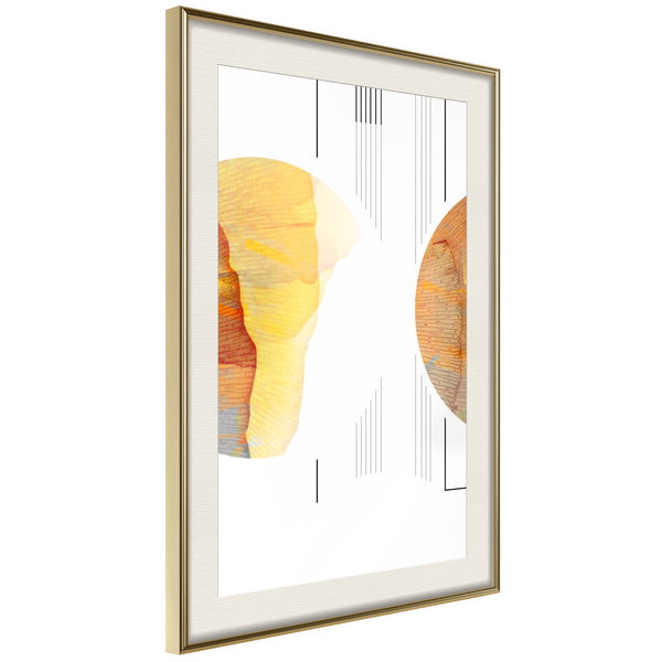 Poster 'Collision of Planets'