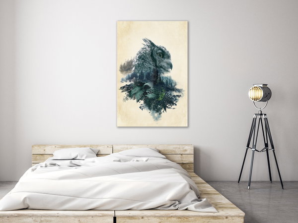 Kunstdruck auf Leinwand 'Wisdom of Nature Vertical'