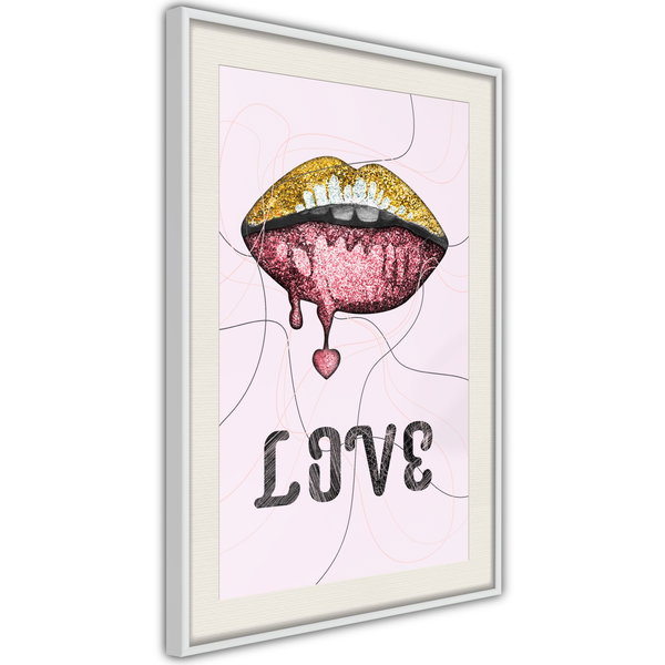 Poster 'Liquid Lips'