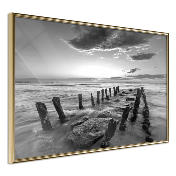 Poster 'Old Breakwater'