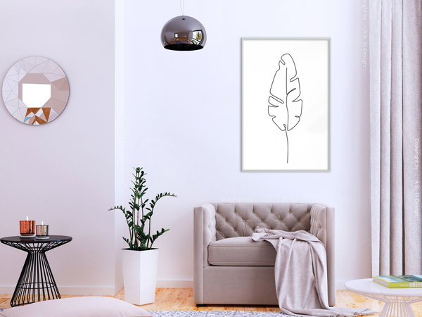 Poster 'Drawn with One Line'